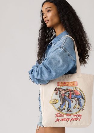 Levi's Everyday Graphic Tote - Womens - One Size - White