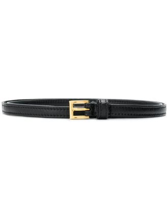 Prada Black Logo Buckle Belt