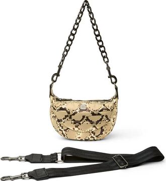 Think Royln Womens Tiny Dancer Hobo Bag In Python Luxe