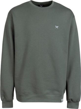 Iriedaily Mini Flag 2 Crew Pullover f&uuml;r Herren | grau/oliv