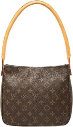 Louis Vuitton Borsa a spalla Monogram Looping MM Pre-owned - - Pre-owned - Donna - Marrone - ONE SIZE