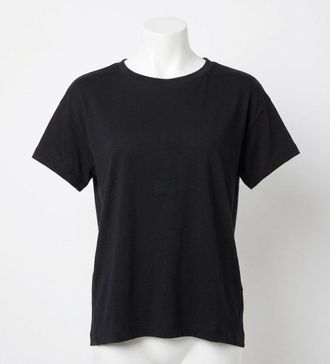 Spanx Outpace Active Tee In Very Black