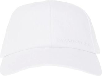 Canada Goose Accessoires, Dames, Wit, ONE Size, Katoen, Weekend Cap