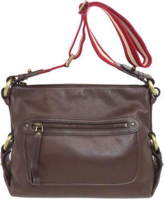 Bally Leather Shoulder Bag (Pre-Owned)