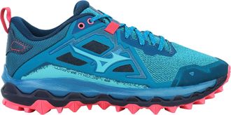Mizuno Wave Mujin 8 Womens Blue Running Shoes - Size UK 4