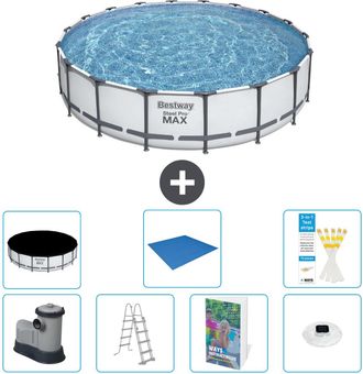 Bestway Piscina Bestway Steel Pro Max Redonda - 549x122 Cm - 8-piezas S596