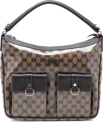 Gucci Pre-owned Gucci GG Crystal Abbey D Ring Handbag 293581 200047