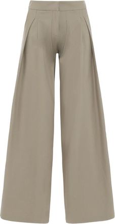 Le Kasha Wide Trousers, female, Beige, XS, Rum Pleated Wide-Leg Trousers