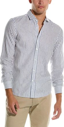Brunello Cucinelli Leisure Fit Linen-Blend Shirt