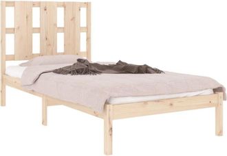 vidaXL Bed Frame without Mattress 90x190 cm Single Solid Wood vidaXL