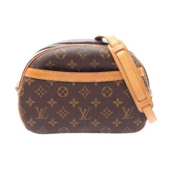 Louis Vuitton Pre-owned Monogram Coated Canvas Shoulder Bag M51221 - Dames - Pre-owned - Bruin - Maat: ONE Size Leer