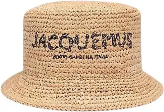 Jacquemus Accessoires, unisex, Beige, ONE Size, Bob en raphia
