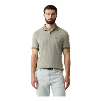 Barbour Heren, Tops, Groen, Maat: L Katoen