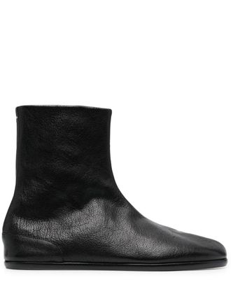 Maison Margiela Stivaletti Tabi con suola piatta - Nero