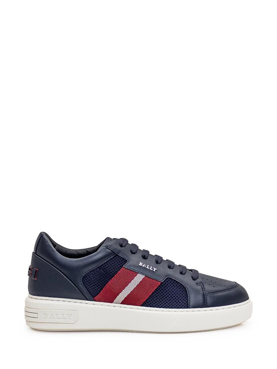 Bally: Blue Leather Sneakers now up to −60% | Stylight