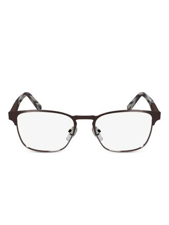 Calvin Klein square-frame glasses - Brown