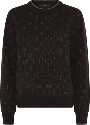Bruuns Bazaar ChalinaBBElesa knit - - Knitwear - Donna - Marrone - S