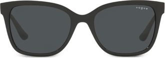 Vogue Eyewear Zonnebril met vierkant montuur - Zwart