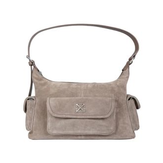 Off-white Shoulder Bags, female, Brown, Size: ONE SIZE Dumbo.B Shoulder Bag