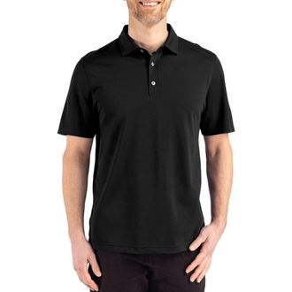 Cutter & Buck Advantage Refresh Epic Confidence Performance Polo in Black at Nordstrom, Size Xxx-Large