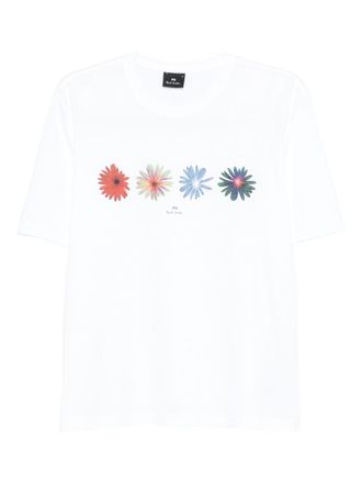 Paul Smith Organic Cotton Printed T Shirt
