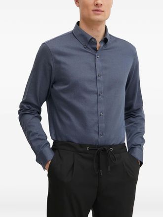 Michael Kors Camicia con motivo pied-de-poule - Blu