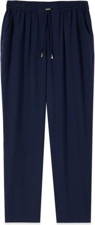 Oltre Viscose Joggers - Dames - Straight fit broeken - Blauw - XL - Broeken