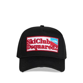Dsquared2 Logo-patch Cotton Baseball Cap