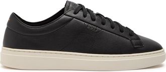 BOSS Boss Kieran Leather Sneakers - Black - 11 (IT45 / UK11)