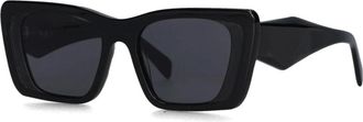 Notre-V Mila Zonnebril - Dames - Zonnebrillen - Zwart - ONE Size - Accessoires