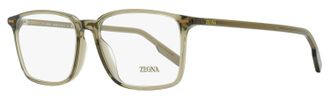 Ermenegildo Zegna Mens High Bridge Eyeglasses EZ5257-H 051 Gray Transaparent 55mm