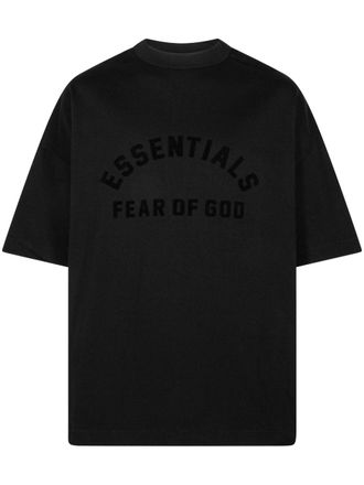 Fear of God T-shirt met logoprint - Zwart