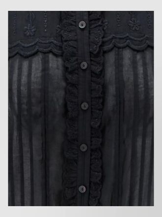 Isabel Marant cotton gathered midi shirt dress