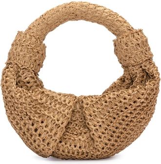 Simon Miller Borsa Lopsy in rafia - Toni neutri