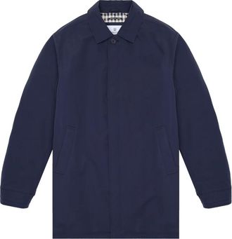 Aquascutum Shell Active Mid Trench - Heren - Trenchcoats - Blauw - 2XL - Leer - Jassen