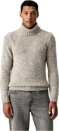 Joop 17 Jk-27 Valtino - Heren - Coltruien - Beige - S - Wol - Truien & Vesten