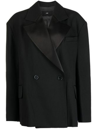 J Koo Blazer doppiopetto - Nero