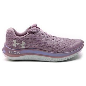 Under Armour Flow Velociti Wind Synthetic Textile Womens Low Top Trainers - UK 5 - US 7.5 Women - EU 38.5 - Pink Pink - Size:UK 5