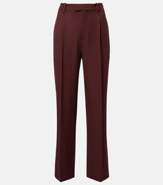 Brunello Cucinelli Monili virgin wool straight pants