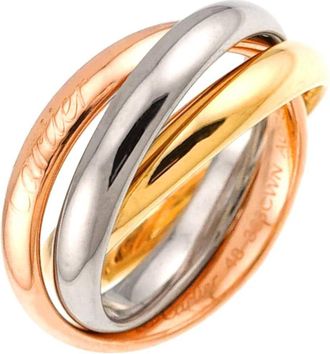 Cartier Yellow Gold (18K) Pink Gold (18K) White Gold (18K) Band Ring (Pre-Owned)