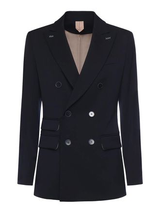 Max Mara Double-Breasted Comfort Wool Blazer