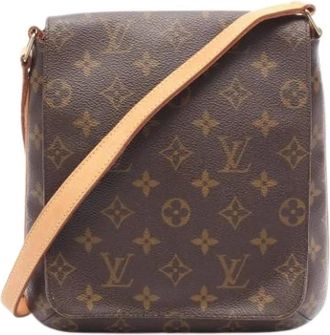 Louis Vuitton Pre-owned Cross Body Bags, female, Brown, Size: ONE SIZE Pre-owned Musette Salsa Shoulder Bag