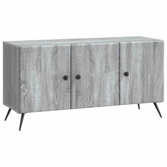vidaXL Mueble De Tv Gris Sonoma 99 X 34,5 X 50 Cm Madera De Ingenier&iacute;a Vidaxl