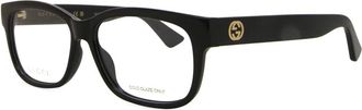 Gucci Demo Square Ladies Eyeglasses GG1341O 001 55