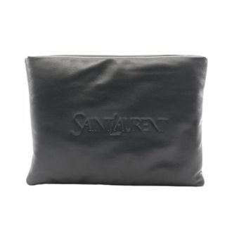 Saint Laurent Pre-owned Clutch bag- Pouch - - Pre-owned - Donna - Nero - ONE SIZE