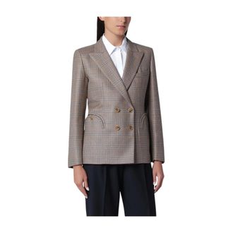 Blaz&eacute; Milano Saona Charmer Blazer - female - Blaz&eacute; Milano - Blazers - Beige - L - Jackets