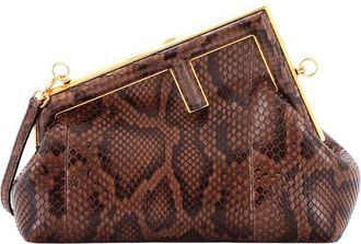 Fendi Fendi First Bag Python Small (Authentic Pre-Loved)