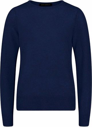 Betty Barclay Trui met ronde hals - Dames - Truien - Blauw - Maat: 2XL