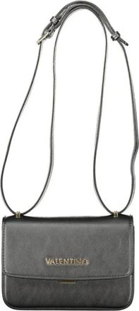 Valentino Tassen, Dames, Zwart, ONE Size, Verfijnde Polyethyleen Handtas
