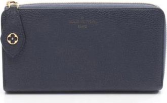 Louis Vuitton Pre-owned Wallets, female, Blue, Size: ONE SIZE Pre-owned Leather Wallet
